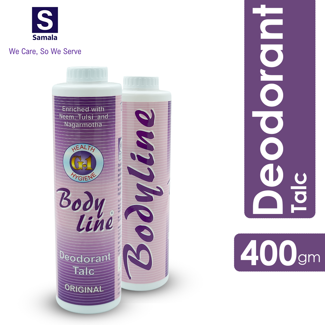 G-1 Bodyline Deodorent (Talc) 400gm
